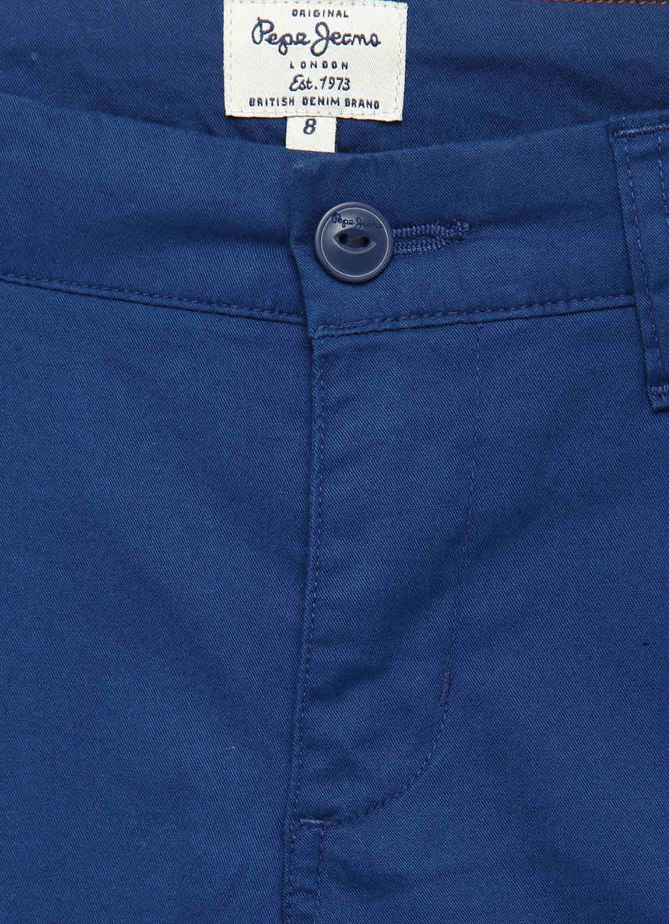 Winston Regular Fit Mid Waist Woven Chino Shorts, , large image number 2