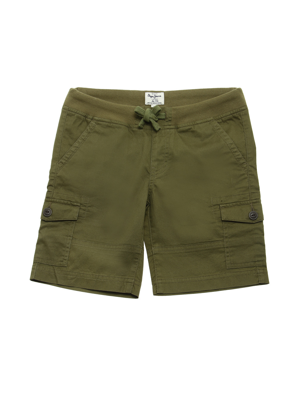 Fitz Regular Fit Mid Waist Woven Cargo Shorts, , large image number 0