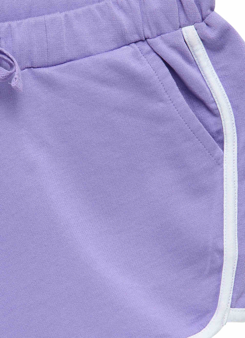 Cecily Sporty Dolphin Knit Shorts, , large image number 3