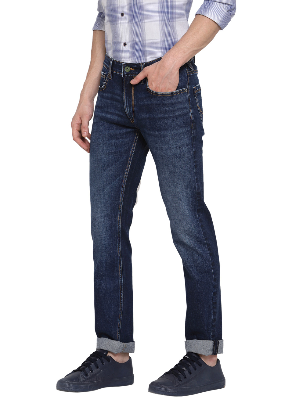 Vapour Slim Fit Mid Waist Jeans, , large image number 1