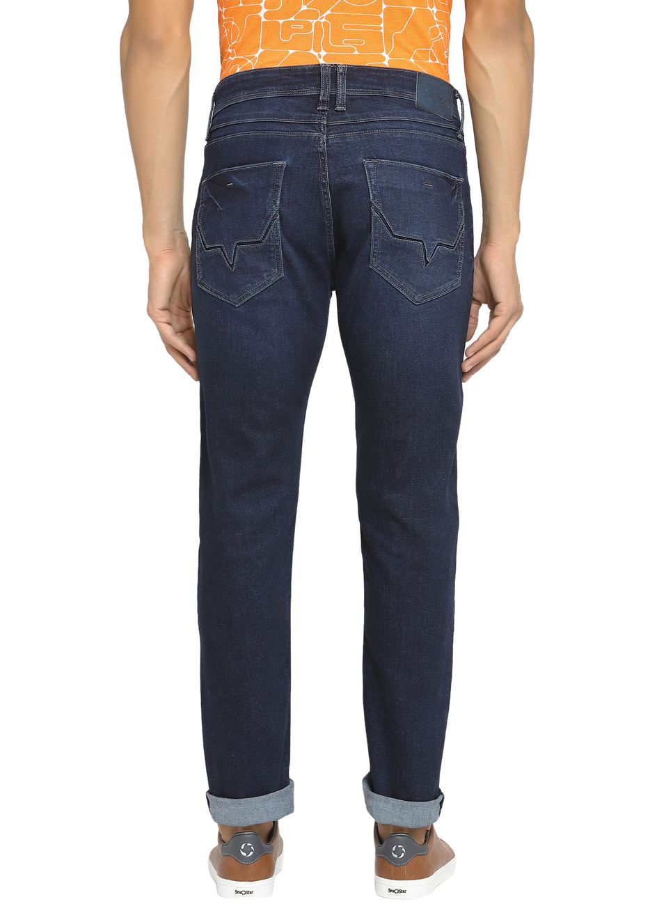 Tapered Vapour Tapered Fit Low Waist Jeans, , large image number 1