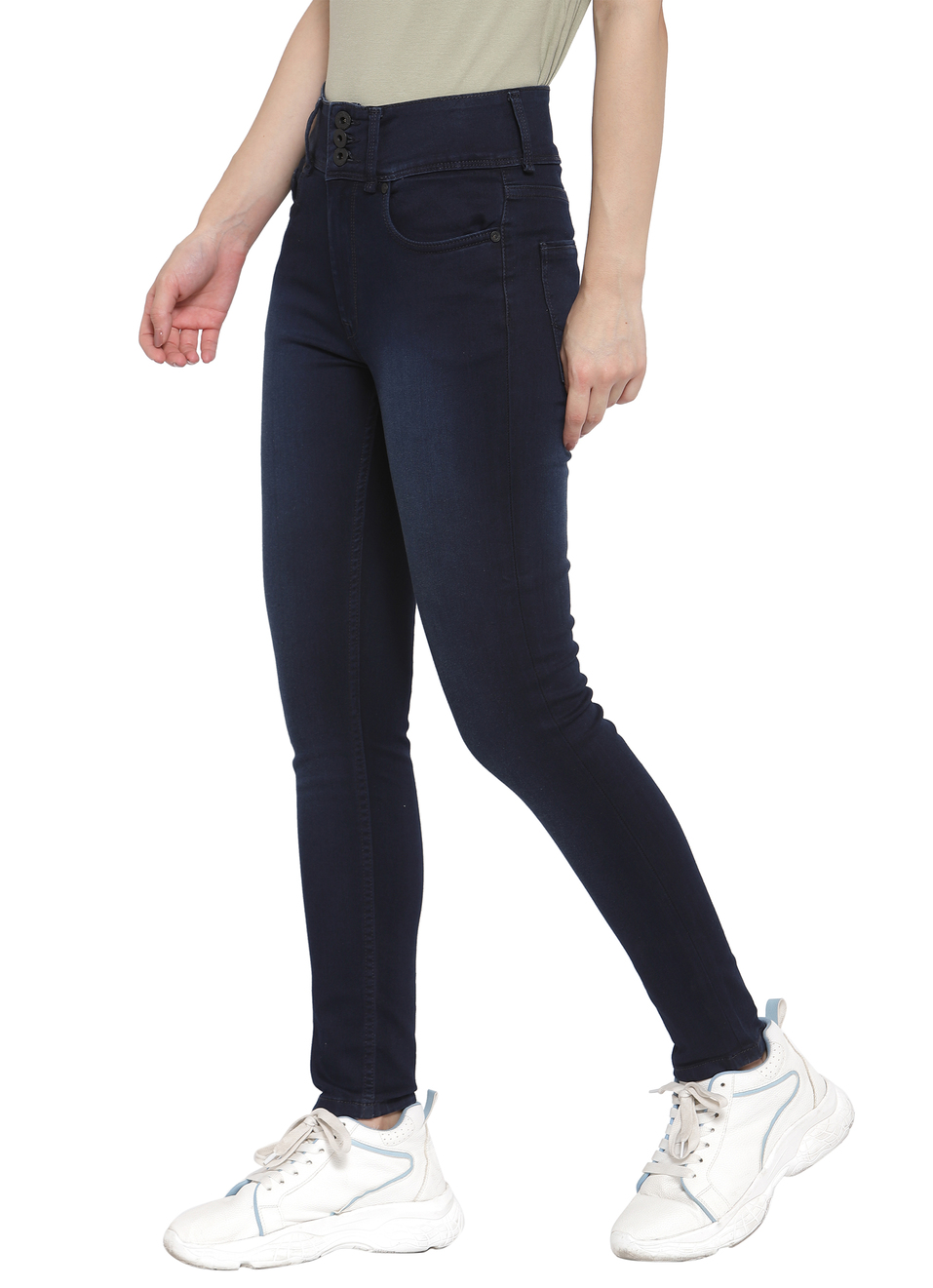 Dion Skinny Fit High Waist Jeans, , large image number 2