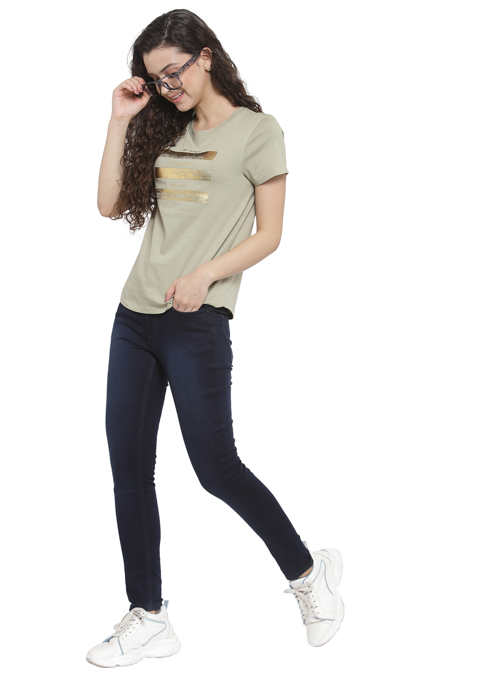 Dion Skinny Fit High Waist Jeans, , large image number 3