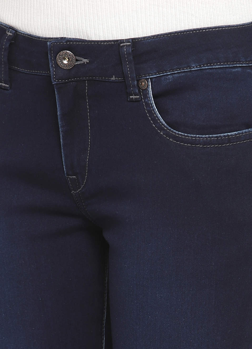 Lola Ankle Skinny Fit Mid Waist Ankle Length Jeans, , large image number 4