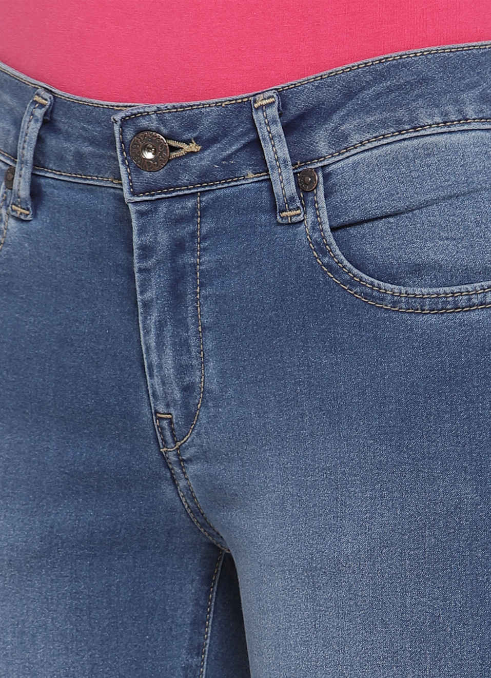 Lola Ankle Skinny Fit Mid Waist Ankle Length Jeans, , large image number 4