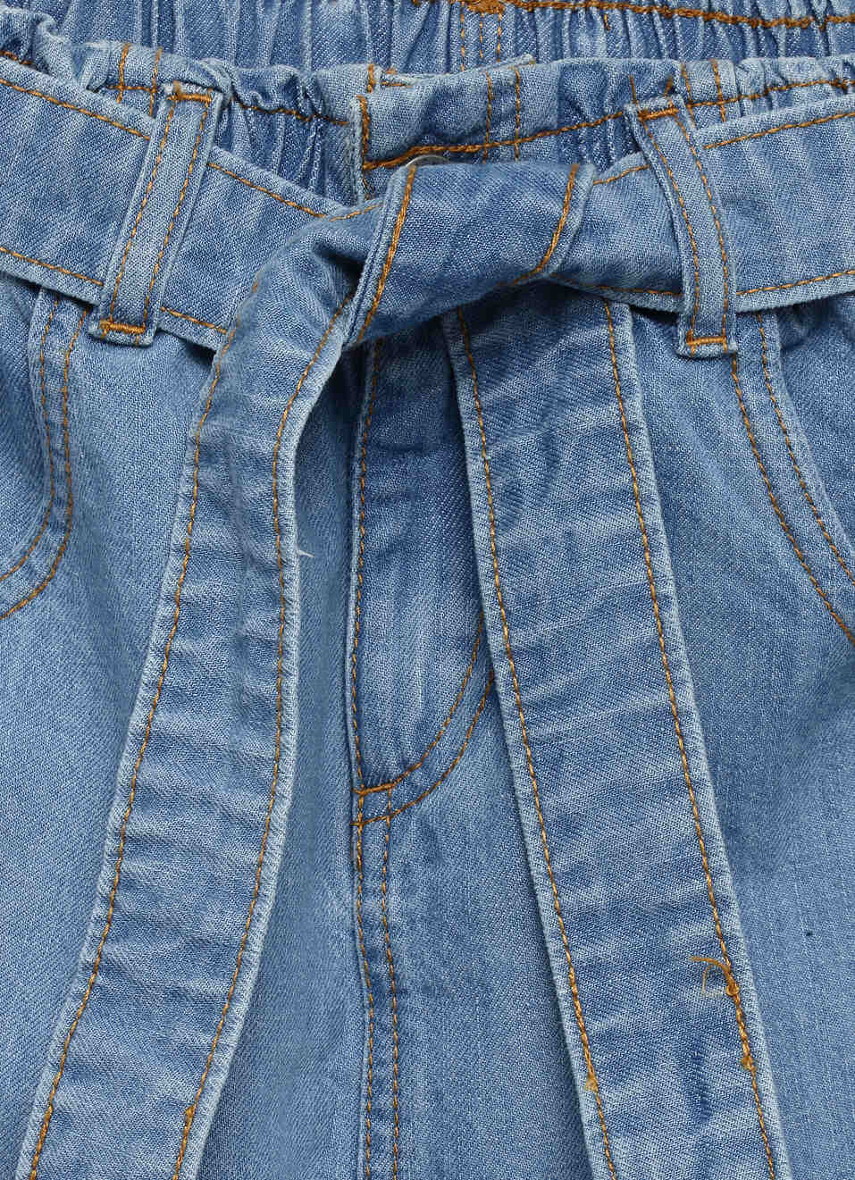 Carol Paperbag Denim Skirt, , large image number 2