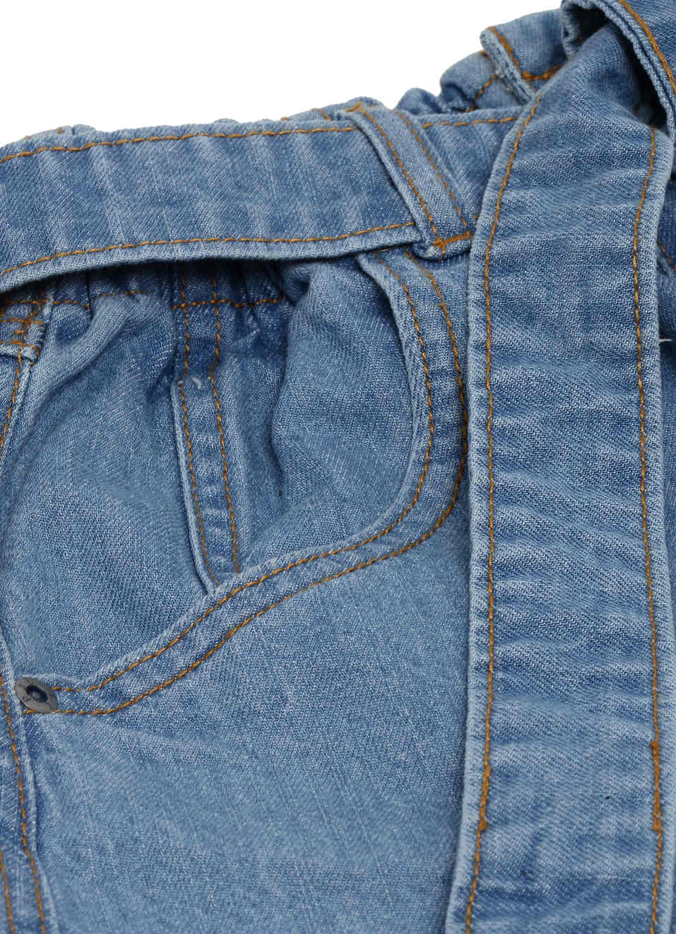 Carol Paperbag Denim Skirt, , large image number 4