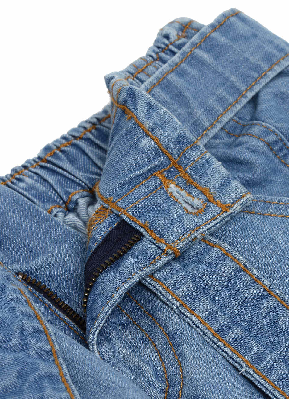 Carol Paperbag Denim Skirt, , large image number 5