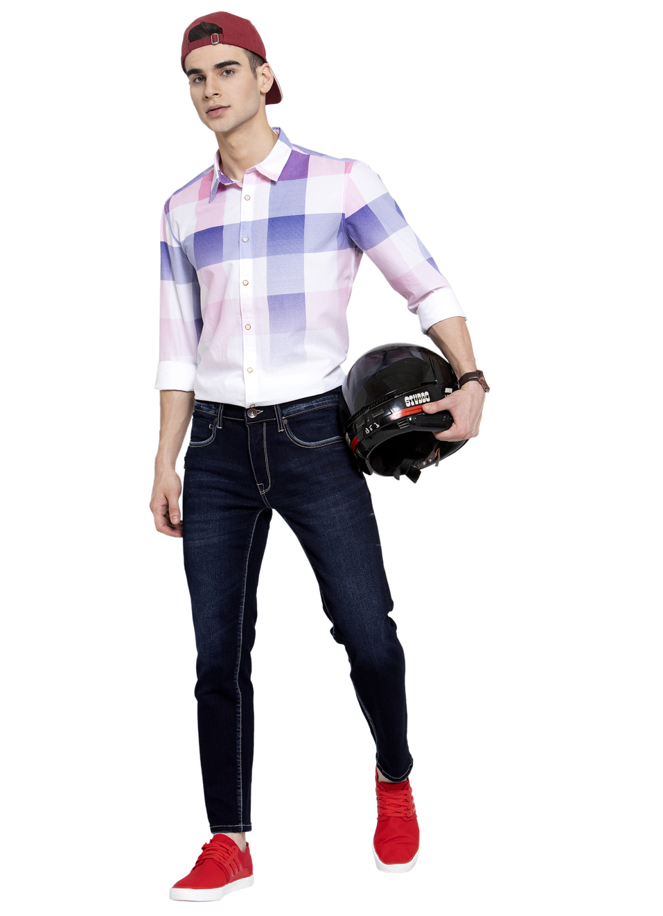 Tapered Vapour Tapered Fit Low Waist Ankle Jeans, , large image number 3