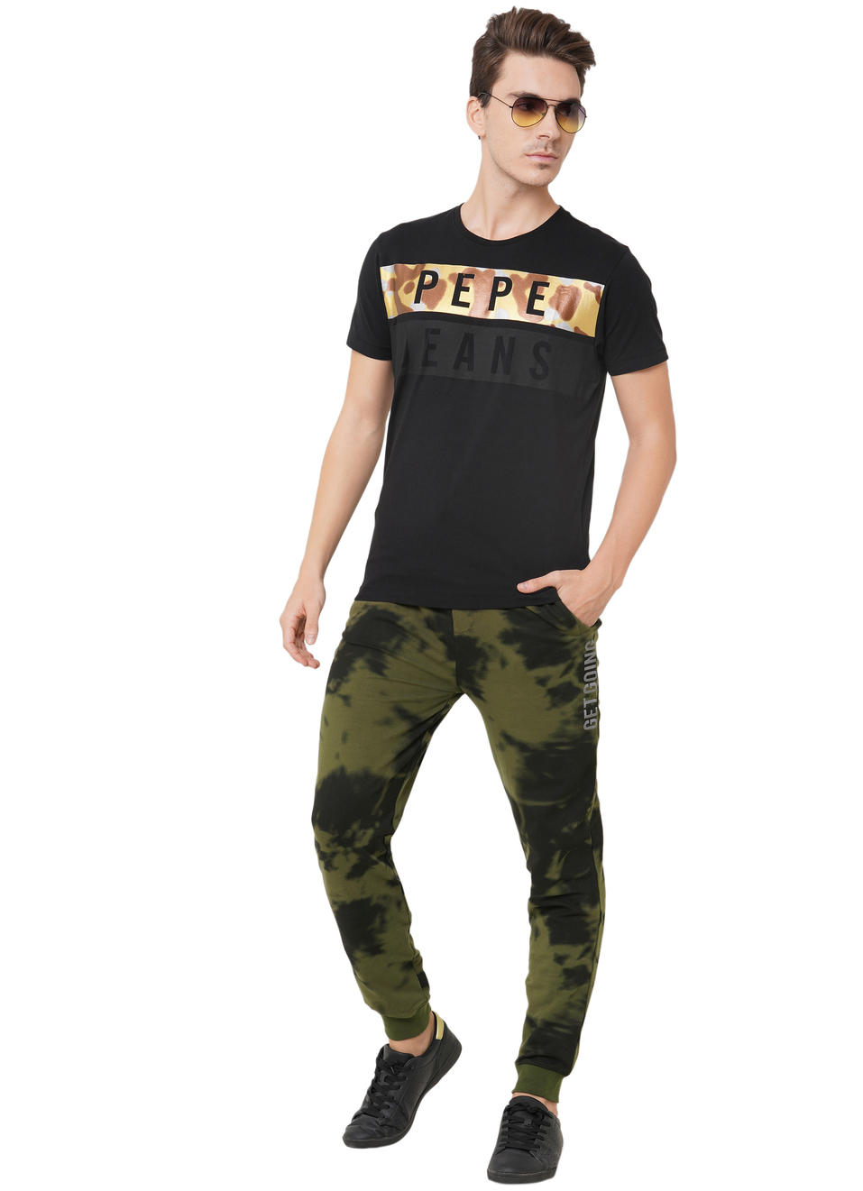 Bruce Tie Dye Printed Jogger, , large image number 3