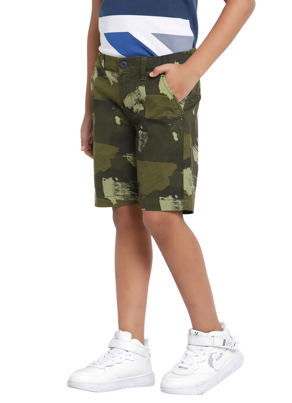 Lorenzo Camo Print Short, , large image number 2