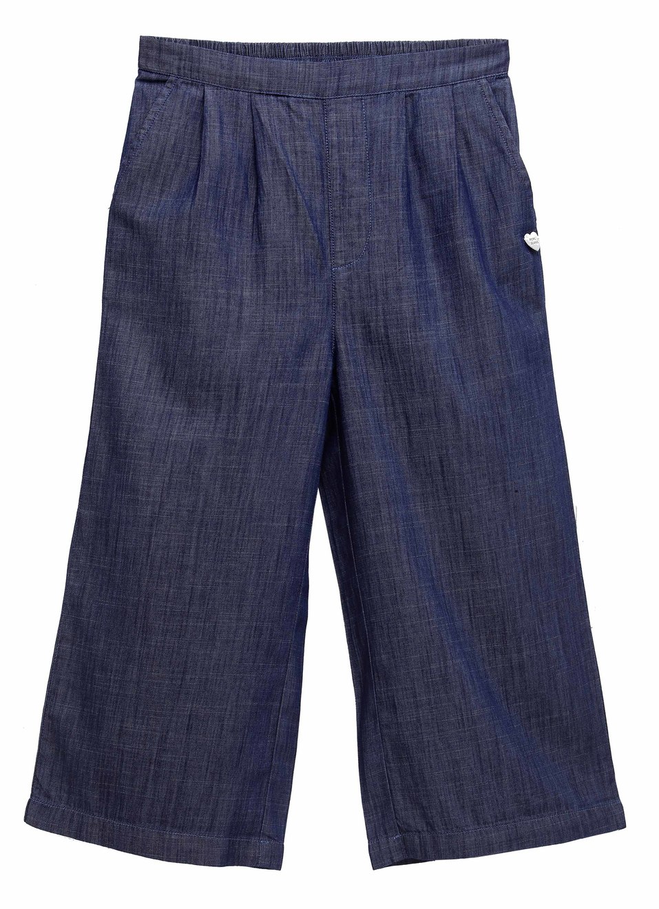 Aerial Wide Leg Denim Pants, , large image number 0