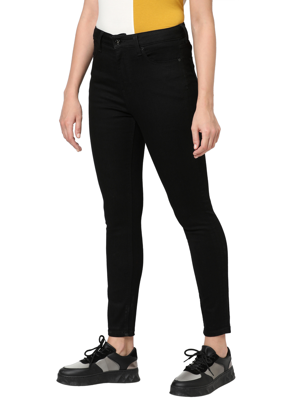 Valentina Skinny Fit High Waist Jeans, , large image number 2