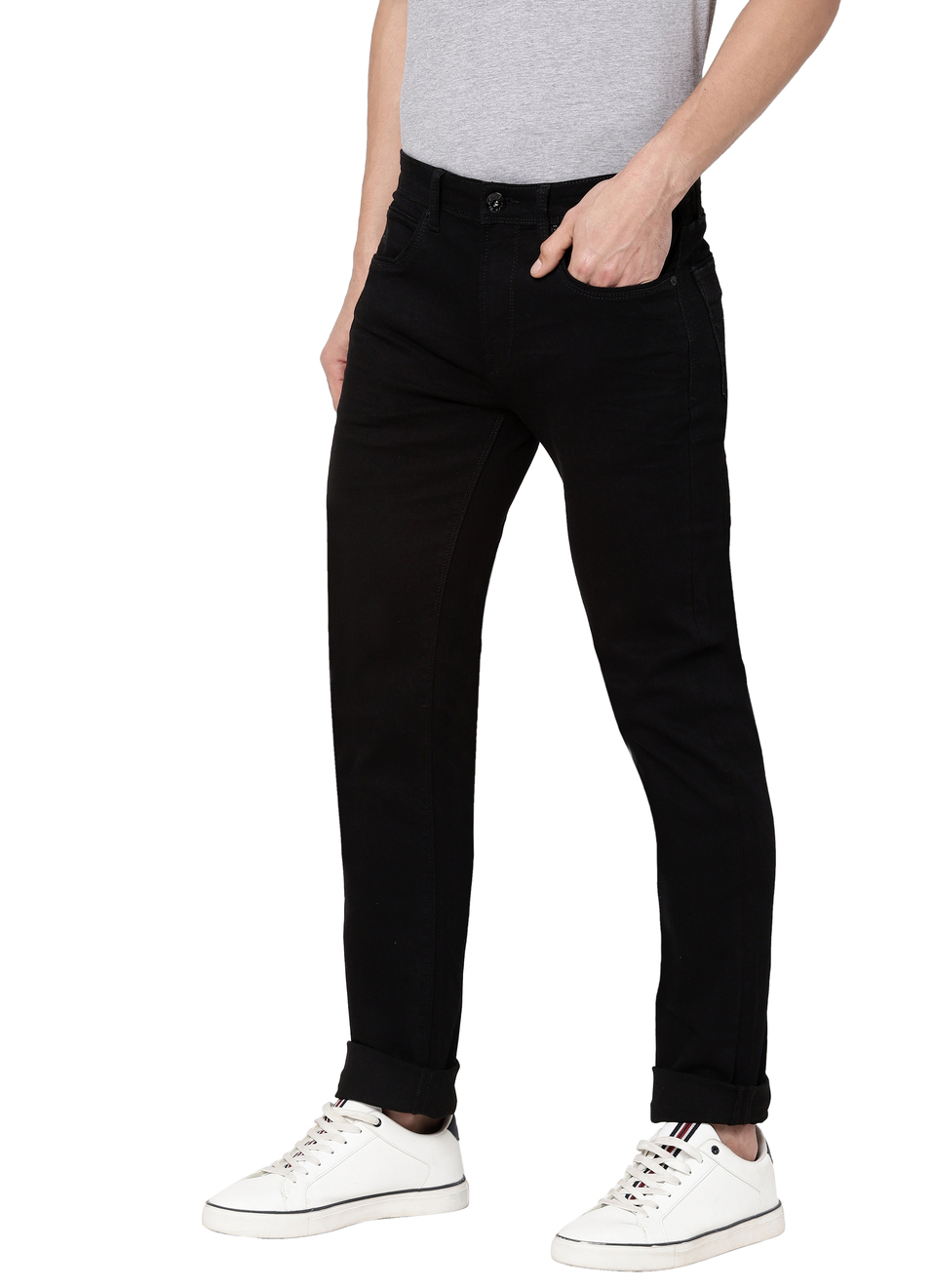Kyran Slim Fit Mid Waist Jeans, , large image number 2