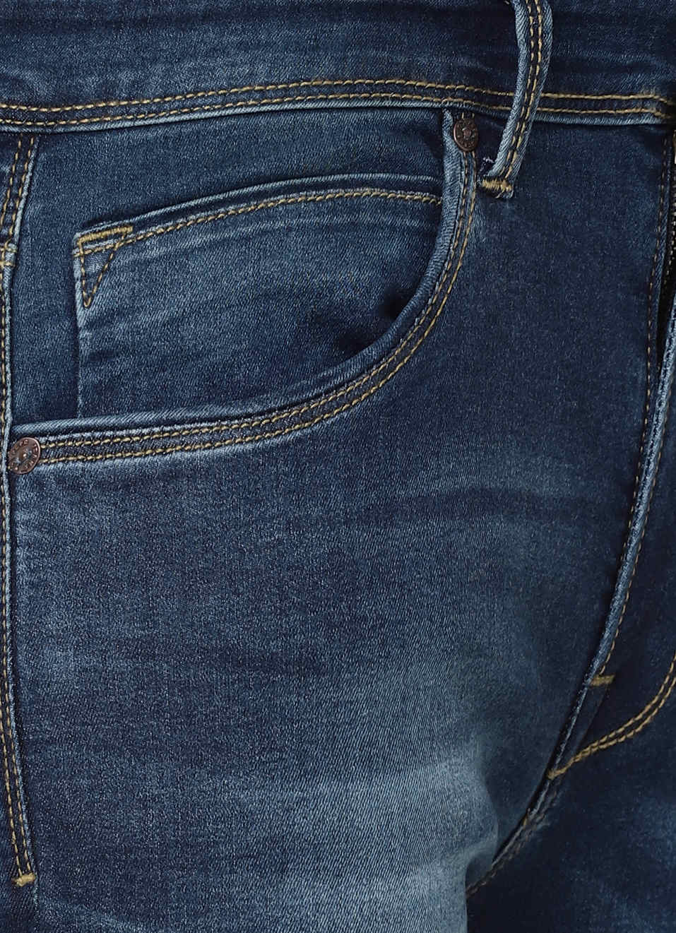 Keyshon Slim Fit Mid Waist Jeans, , large image number 7