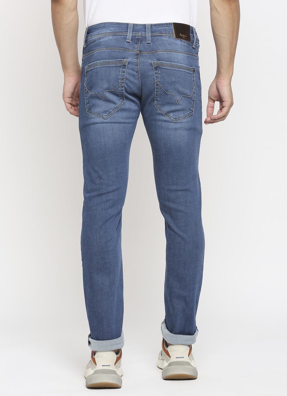 Melvin Slim Fit Mid Waist Jeans, , large image number 1