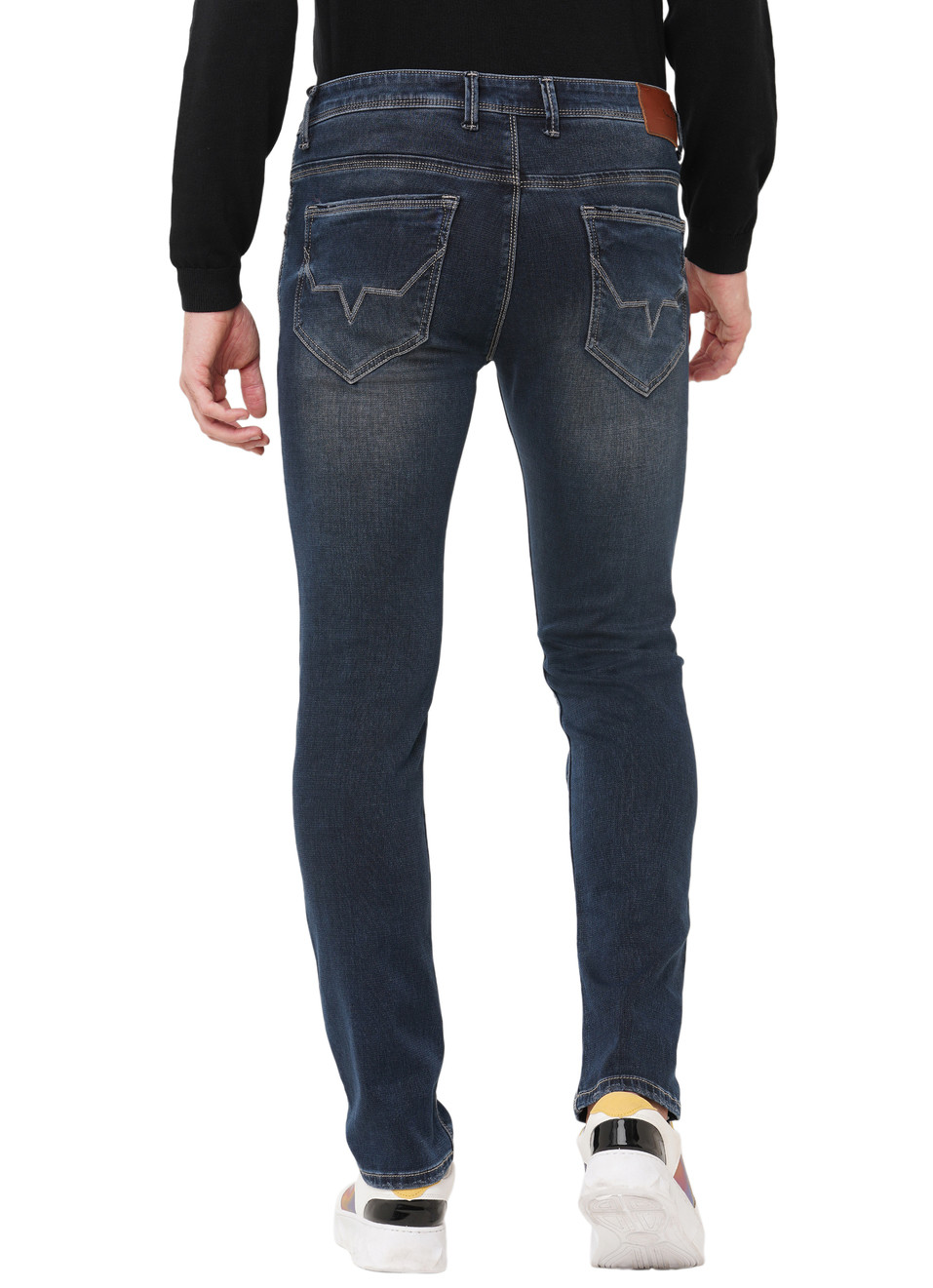 Sandler Tapered Fit Low Waist Jeans, , large image number 1