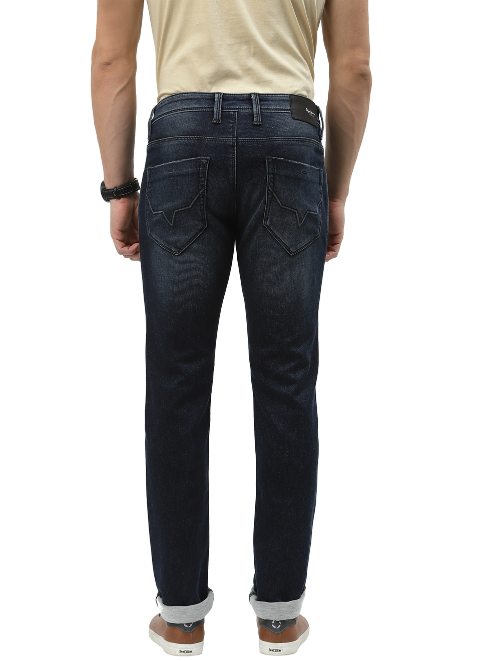 Adner Slim Fit Mid Waist Jeans, , large image number 1