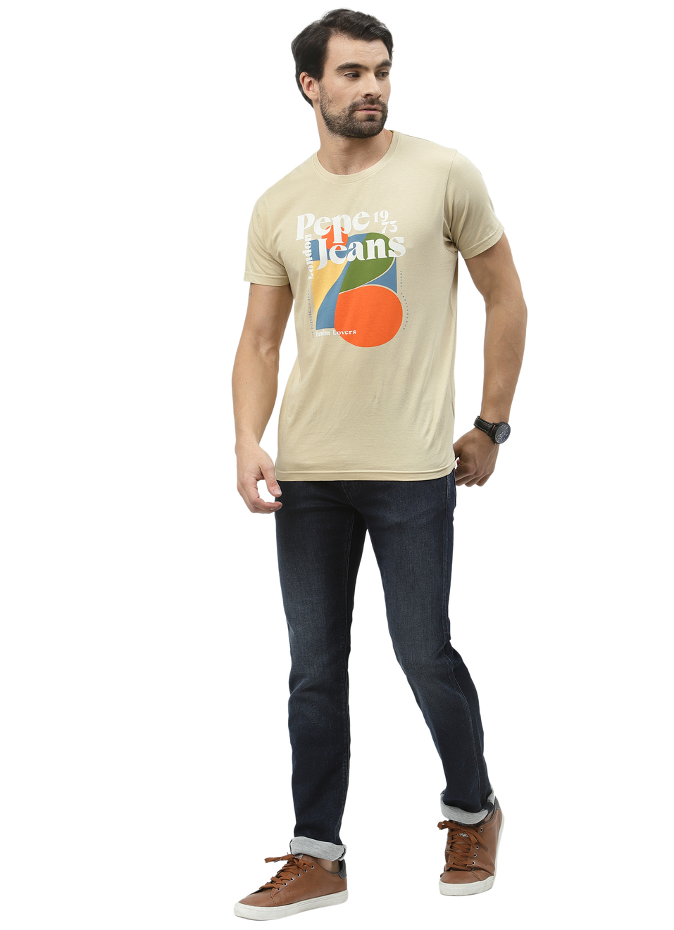 Adner Slim Fit Mid Waist Jeans, , large image number 3