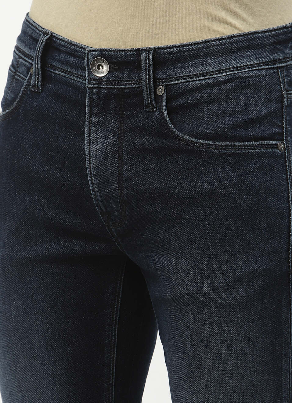 Adner Slim Fit Mid Waist Jeans, , large image number 4