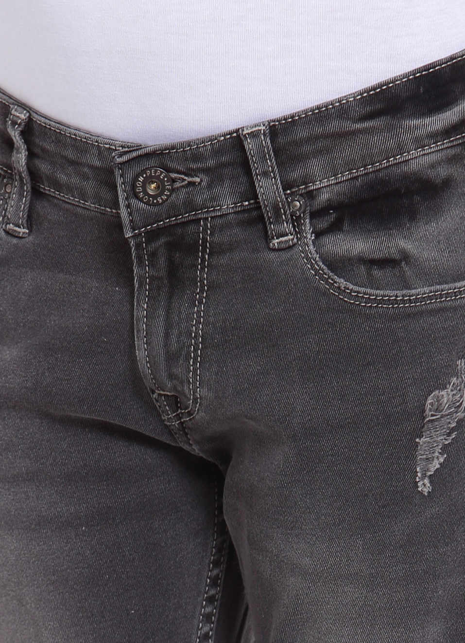 Erwin Slim Fit Mid Waist Slim Leg Jeans, , large image number 4