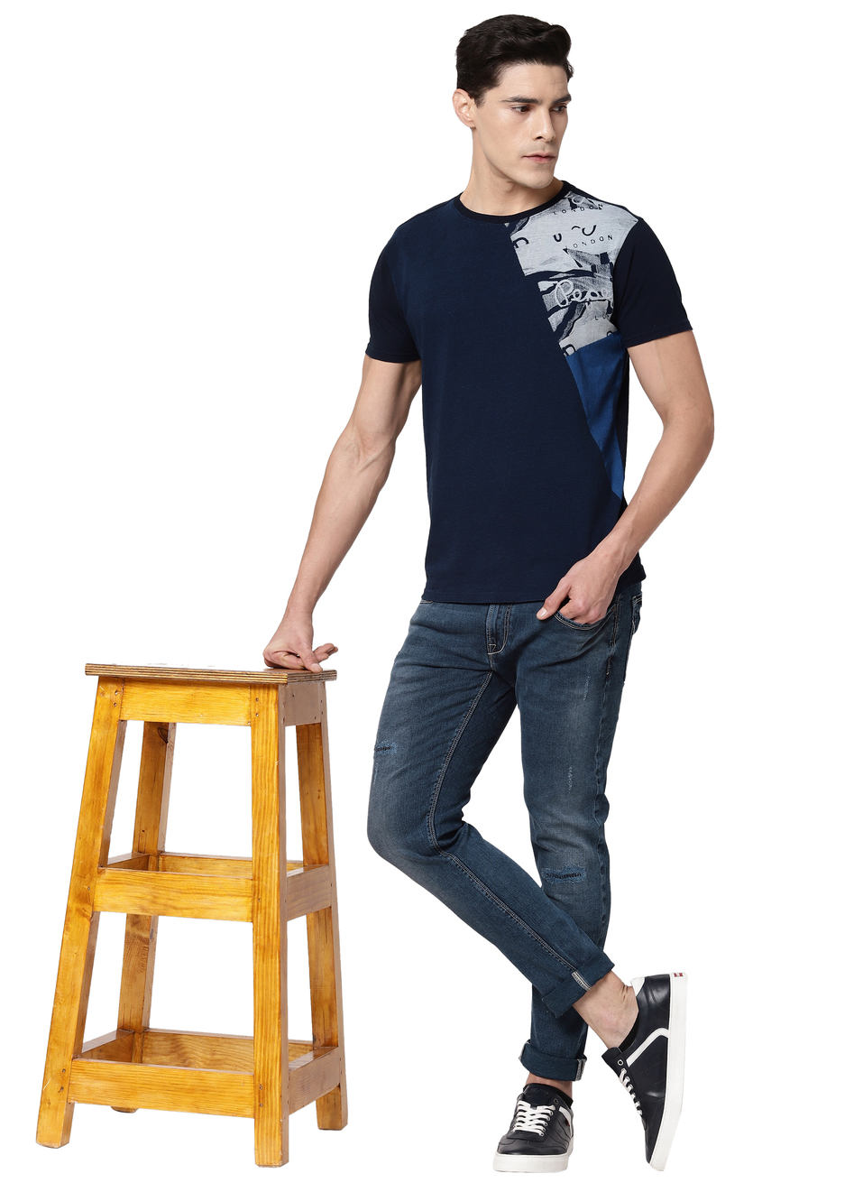 Wilbert Tapered Fit Low Waist Jeans, , large image number 1