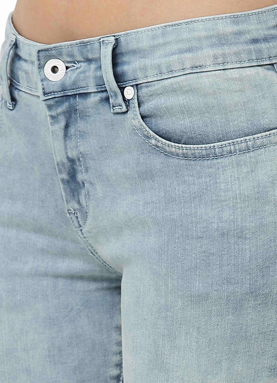 Madeline Skinny Fit Mid Waist Ankle Length Jeans, , large image number 4