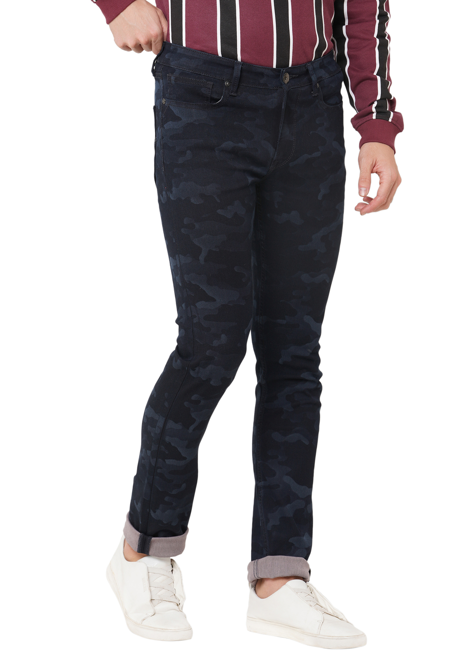 Bonn Skinny Fit Low Waist Jeans, , large image number 6