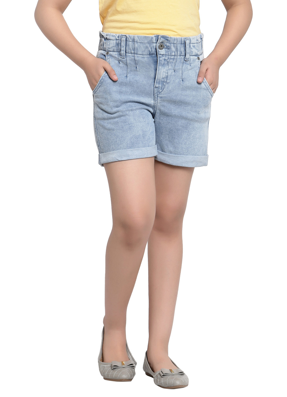 Mayo Paperbag Denim Short, , large image number 0