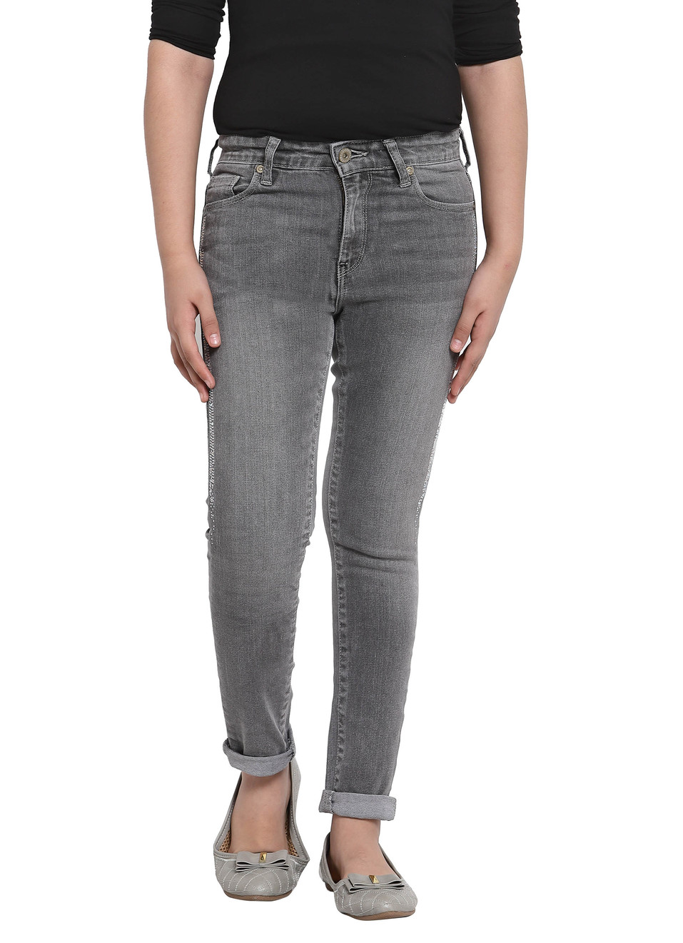 Andrea Skinny Fit High Waist Jeans , , large image number 0