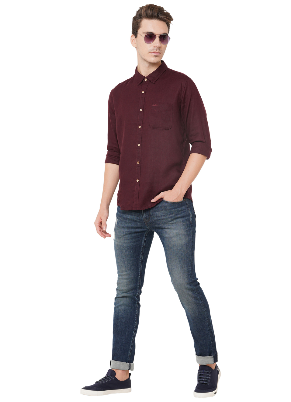 Midian Slim Fit Mid Waist Jeans, , large image number 2