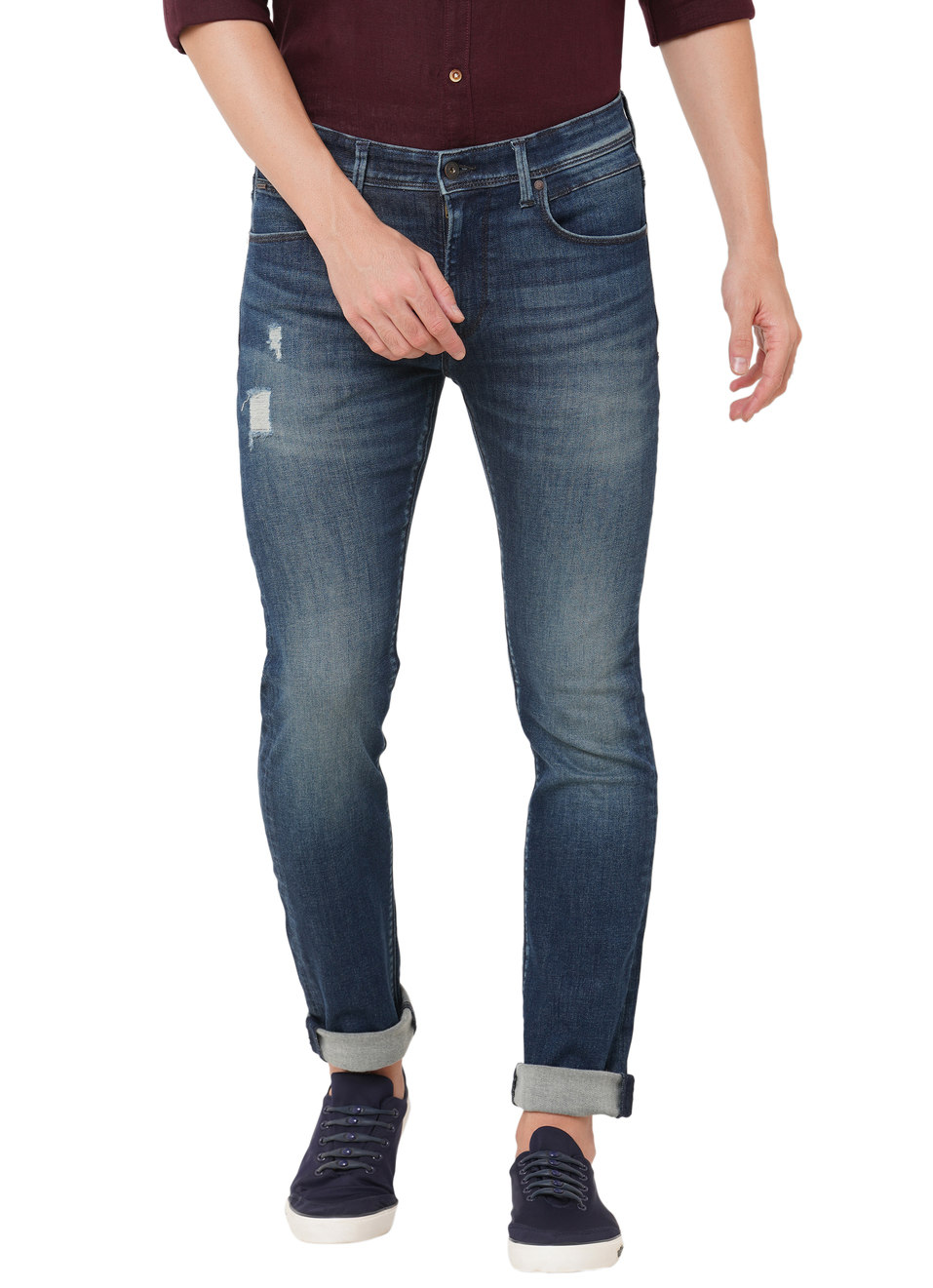 Midian Slim Fit Mid Waist Jeans, , large image number 0
