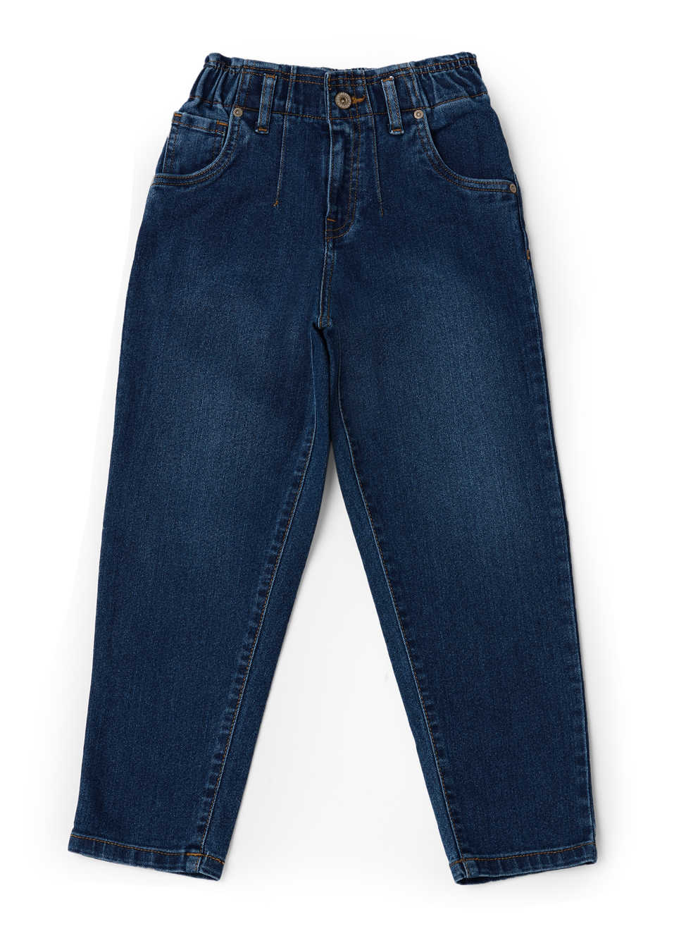 Abella Tapered Fit High Waist Jeans , , large image number 0