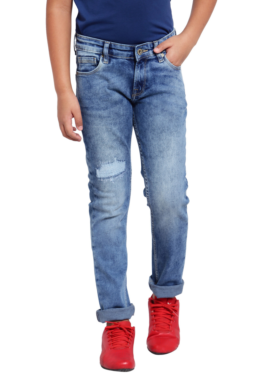 Croatia Slim Fit Mid Waist Slim Leg 