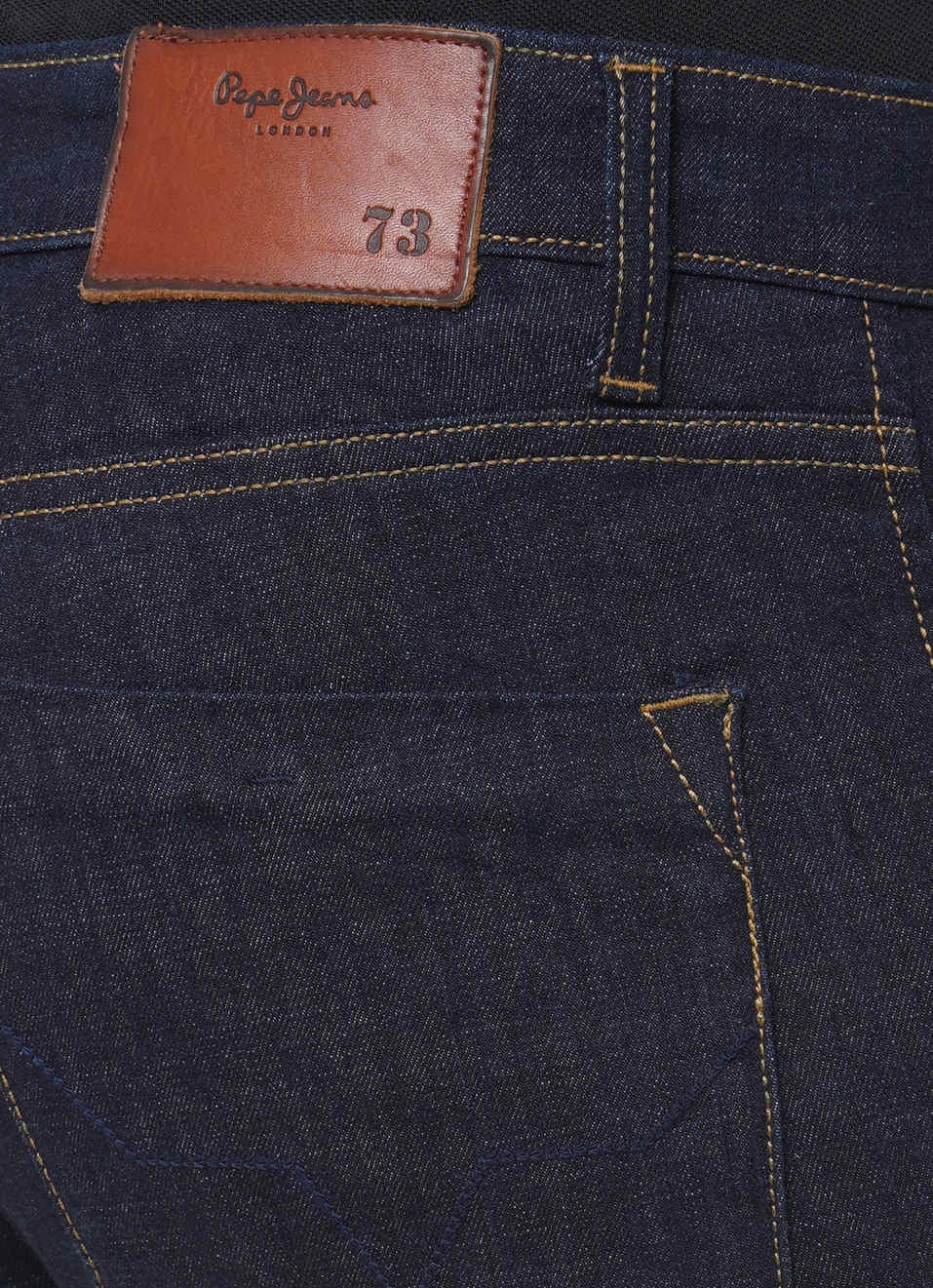 Ruben-H Regular Fit Mid Waist Straight Leg Jeans, , large image number 3