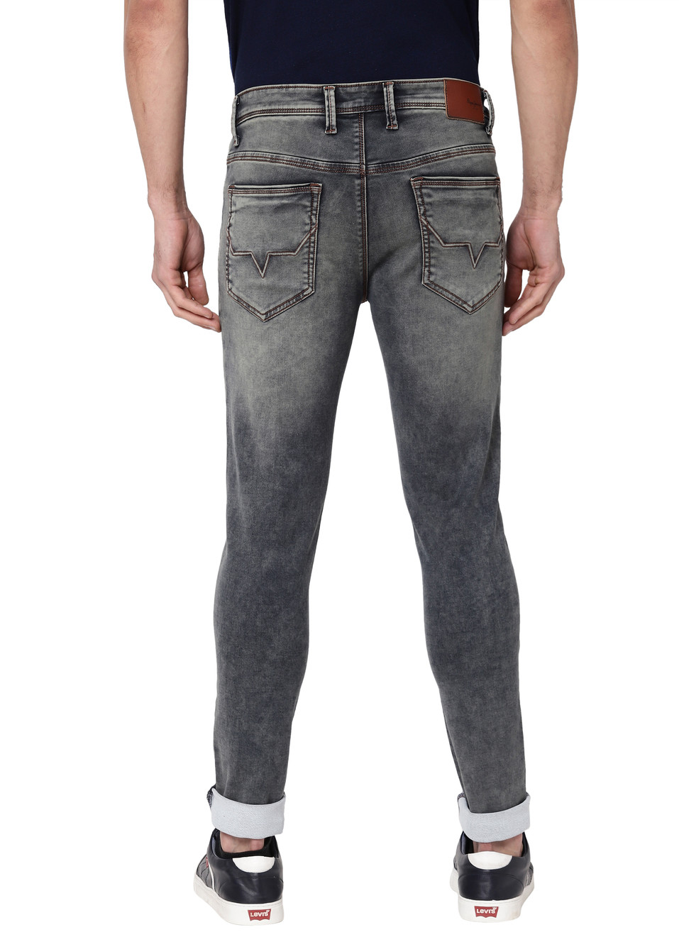 Sabas Super Skinny Fit Mid Waist Jeans 