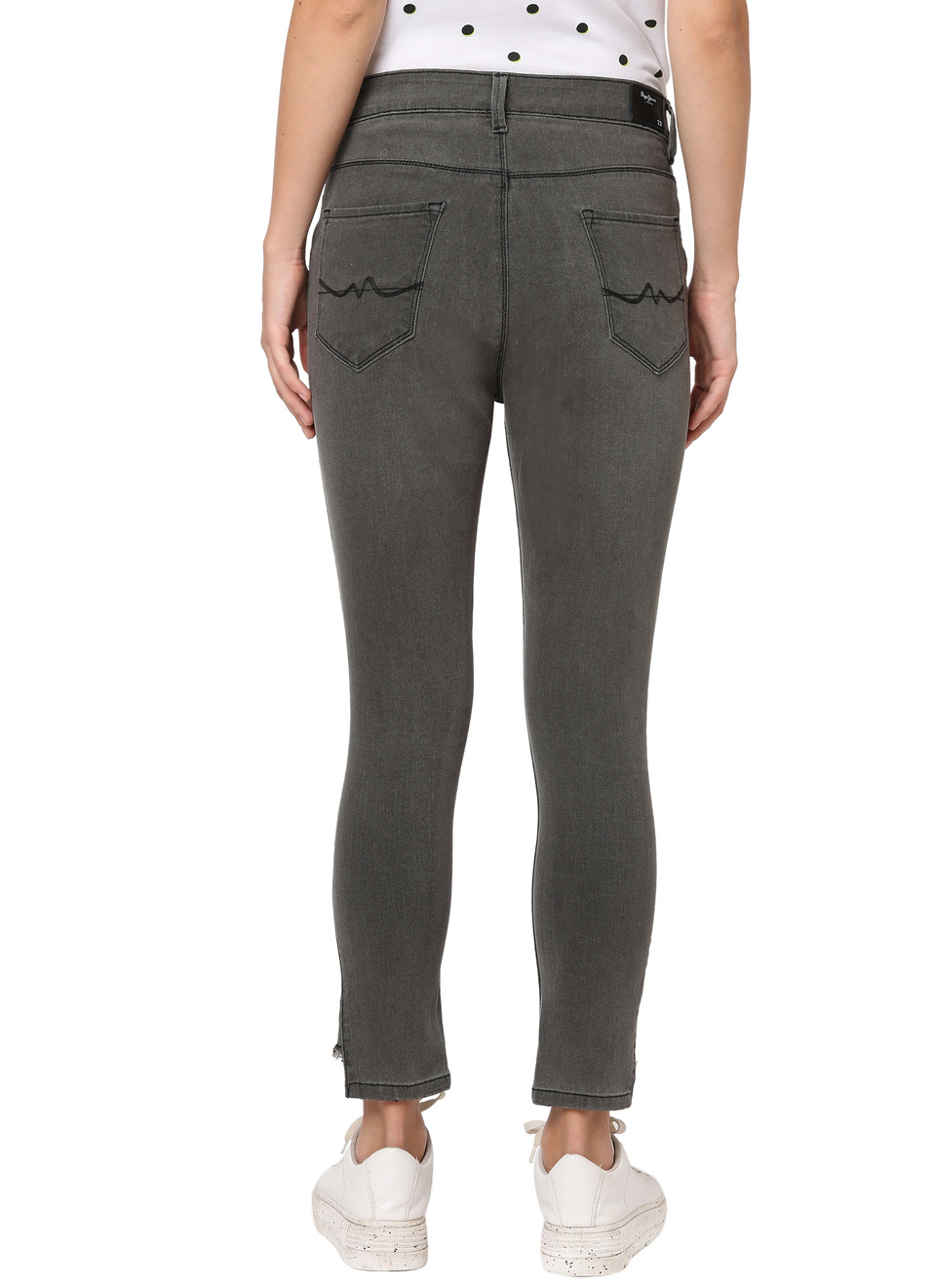 Nina Skinny Fit High Waist Ankle Length Jeans, , large image number 1