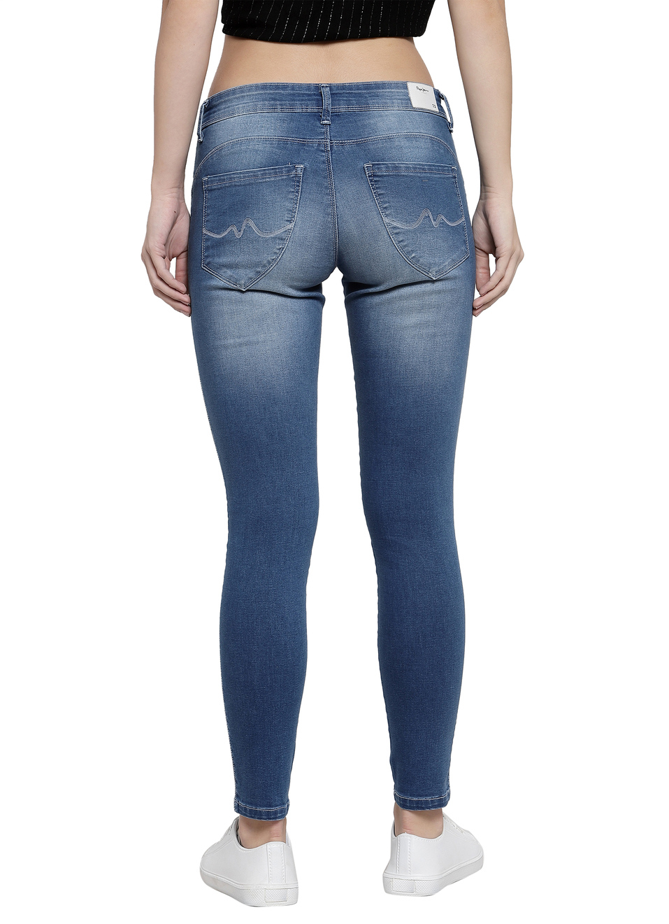 Sissy L Skinny Fit Mid Waist Jeans, , large image number 1