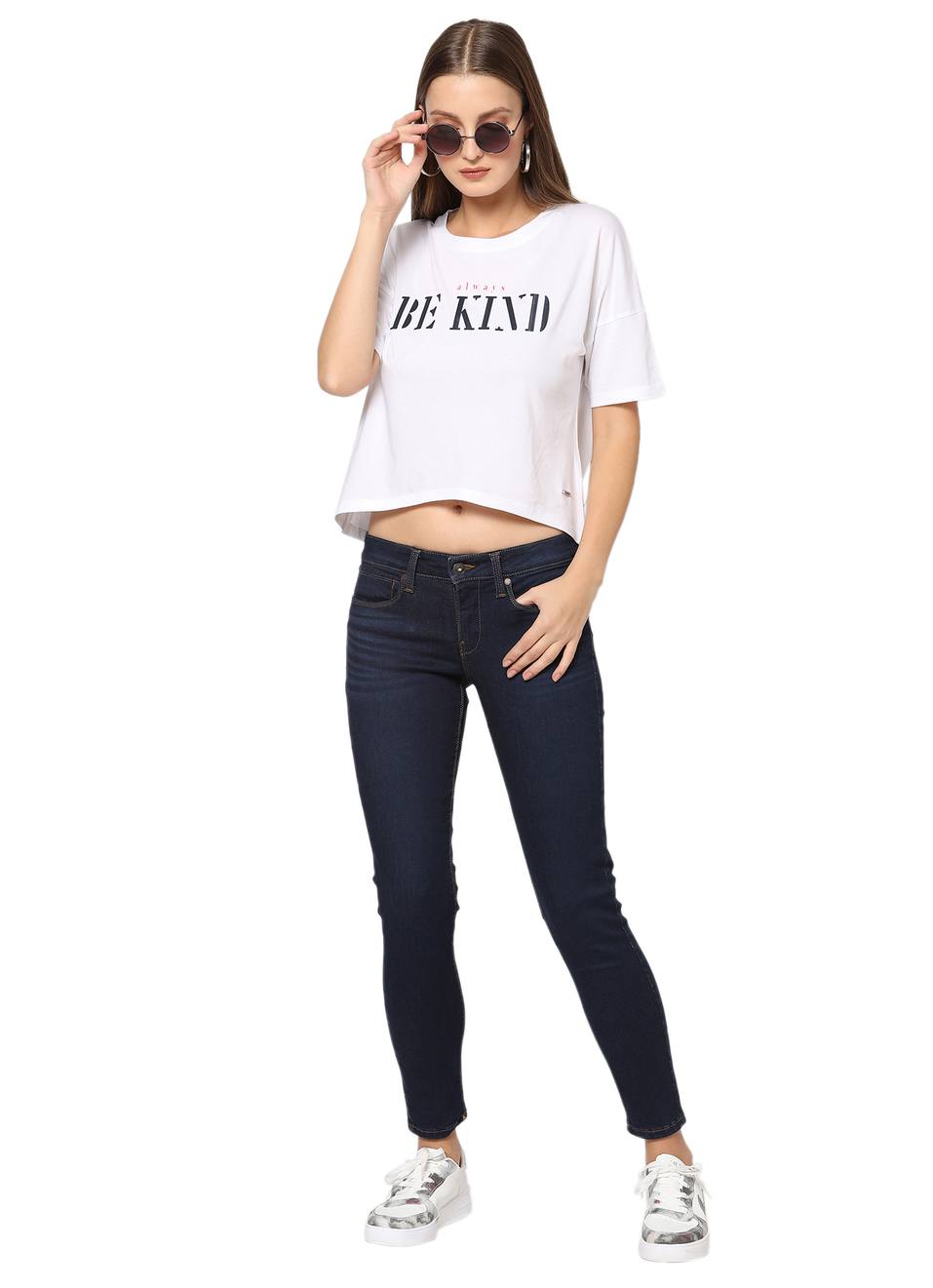 Halo Skinny Fit Mid Waist Jeans, , large image number 3