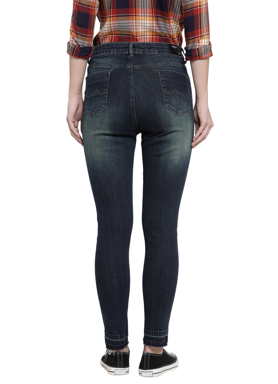 Reagan Skinny Fit High Waist Ankle Length Jeans, , large image number 1