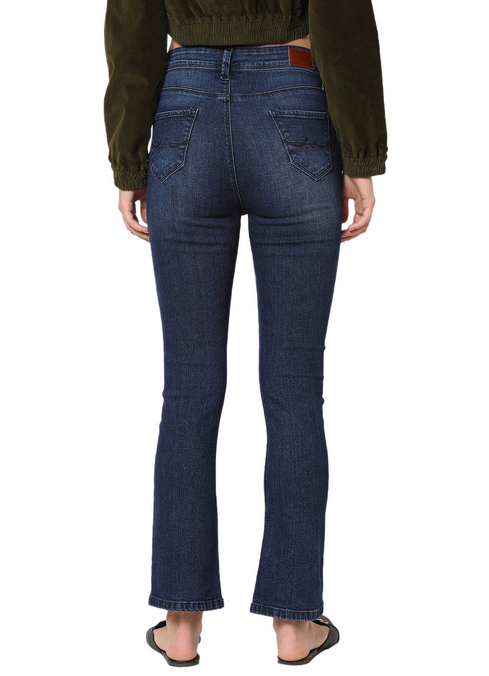 Miracle Slim Fit High Waist Flared Leg Jeans , , large image number 1