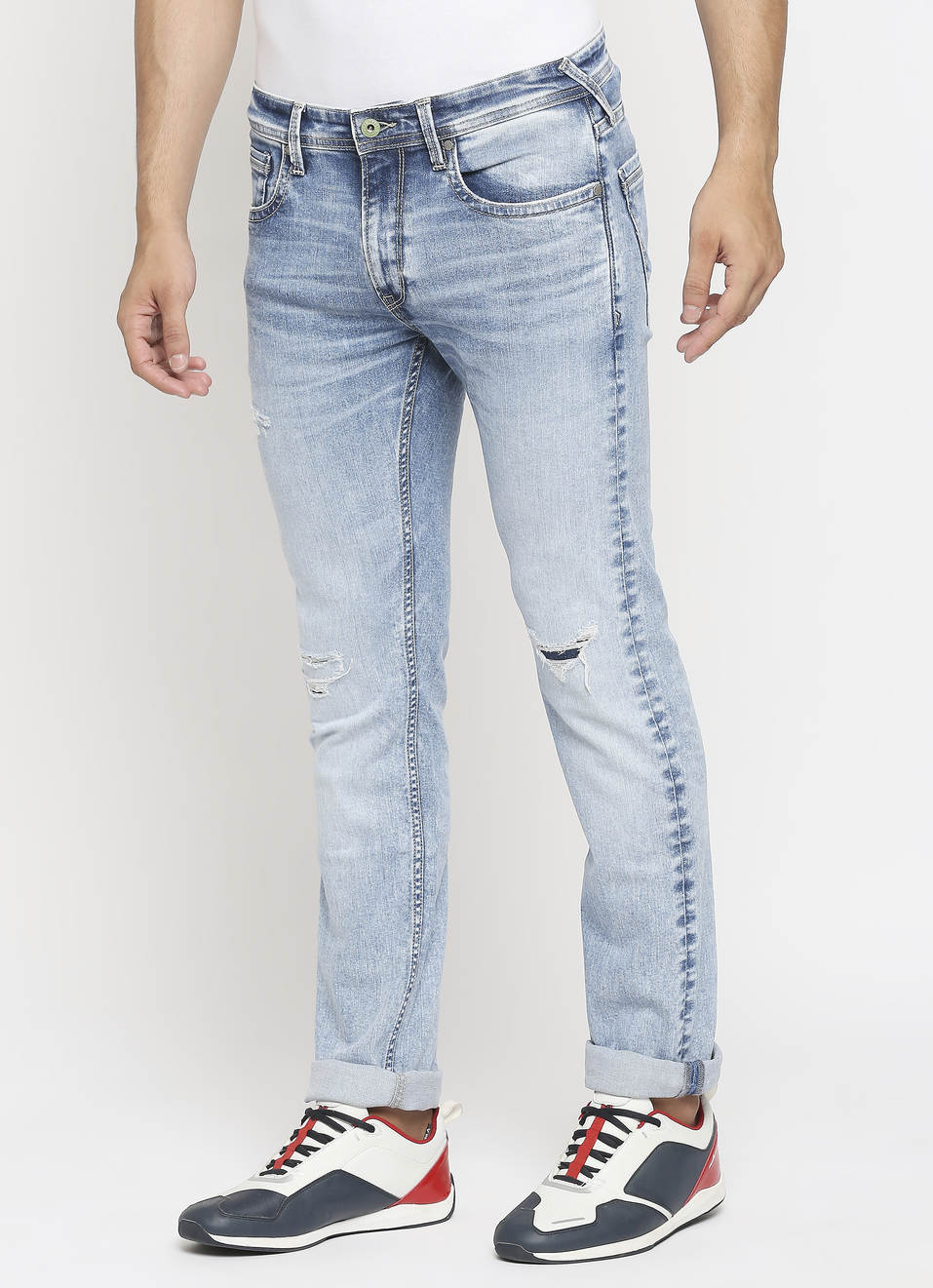 Spencer Slim Fit Mid Waist Jeans, , large image number 2