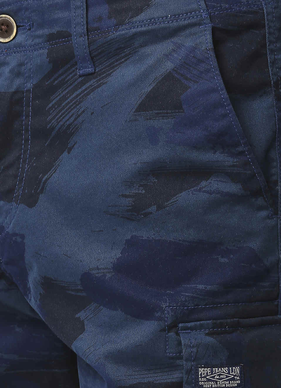 Crew Camo Printed Twill Short, , large image number 4