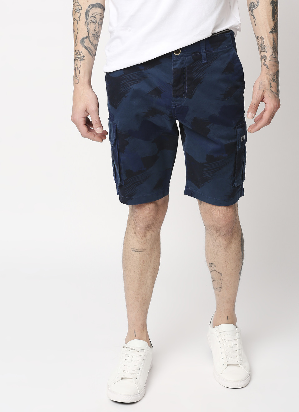 Crew Camo Printed Twill Short, , large image number 0