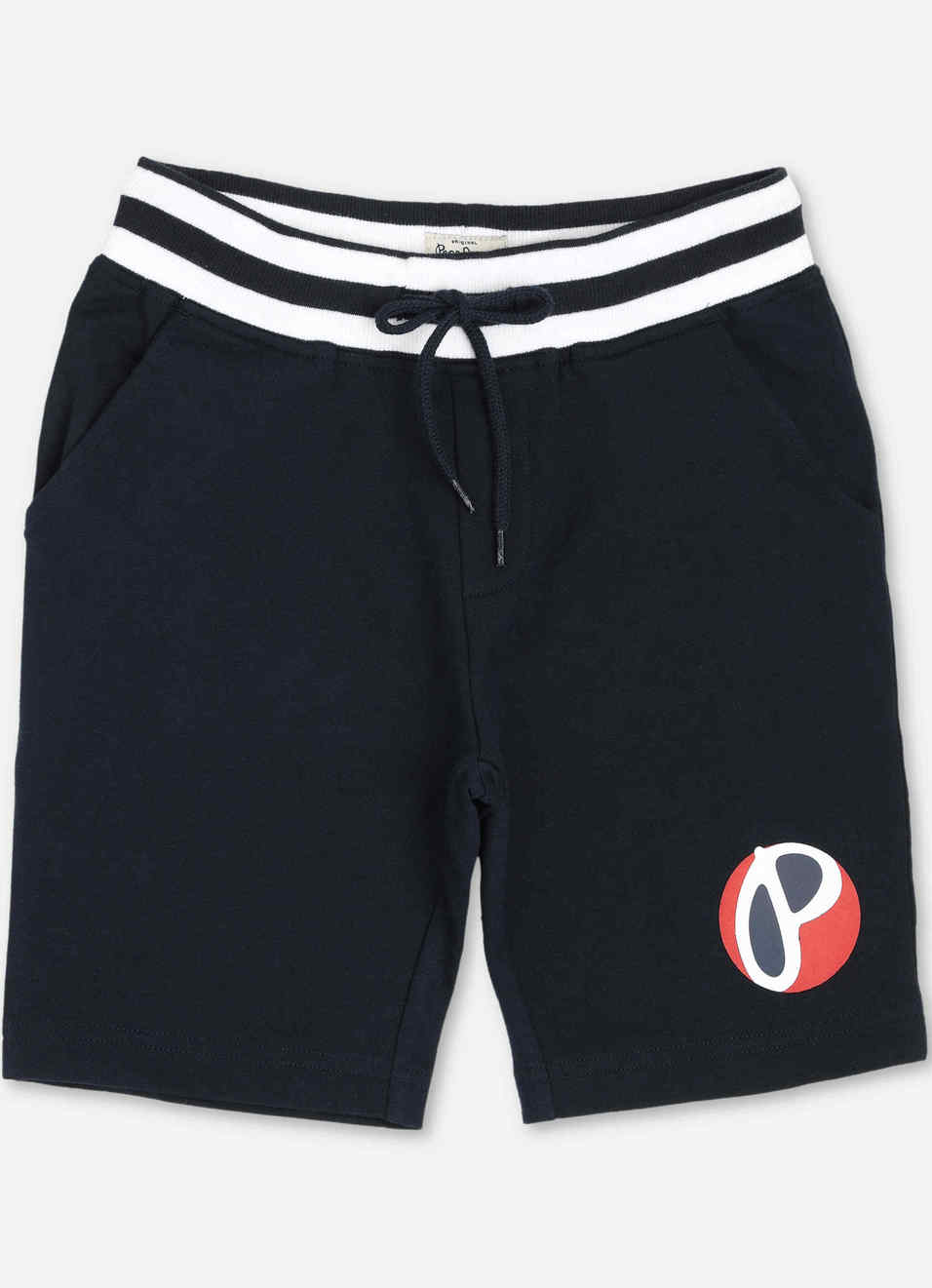 Draco Branding Print Knit Shorts, , large image number 0