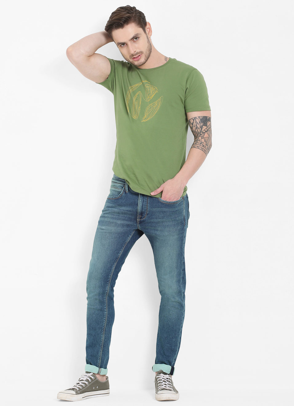 Chinox  Super Skinny Fit Mid Waist Jeans, , large image number 0