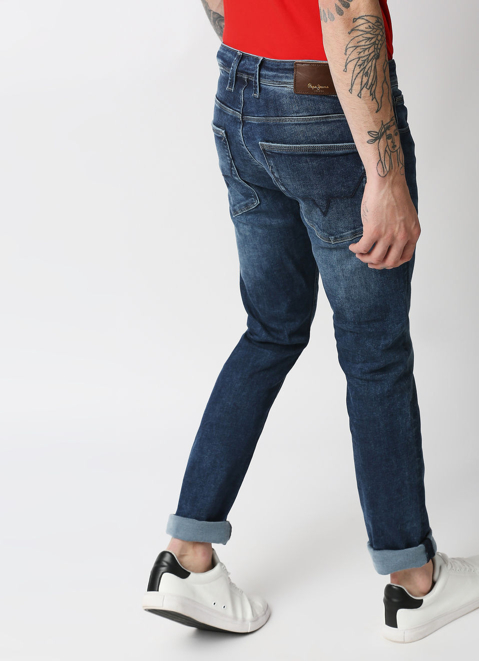 Vapour Slim Fit Mid Waist Jeans, , large image number 1