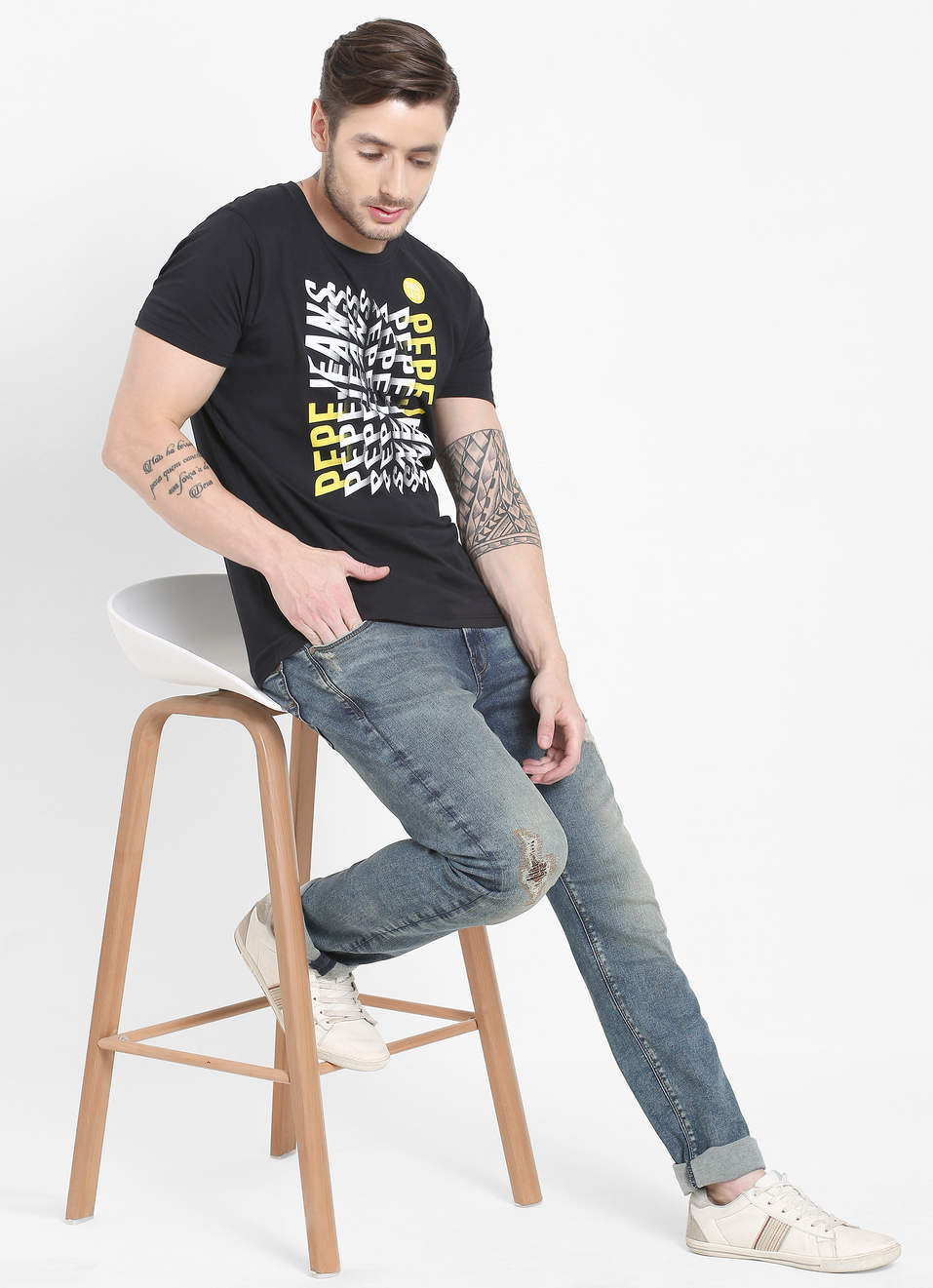 Vapour Slim Fit Mid Waist Jeans, , large image number 2