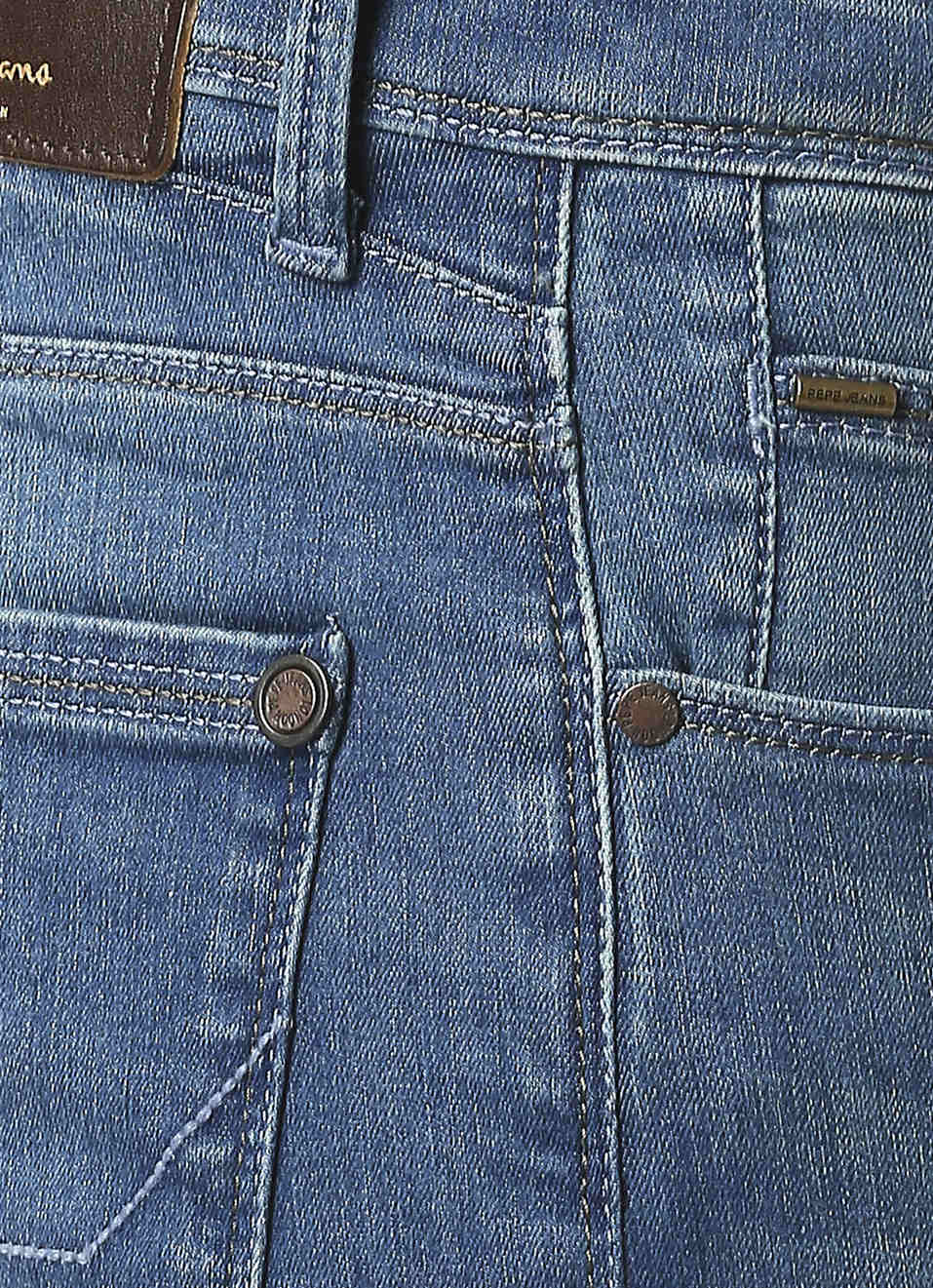 Vapour Slim Fit Mid Waist Jeans, , large image number 4