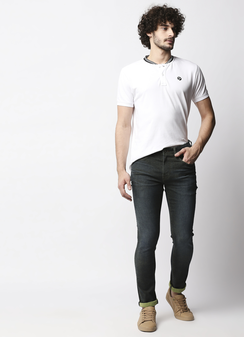 Vapour Slim Fit Mid Waist Jeans, , large image number 3